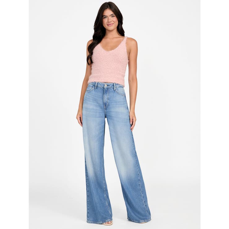 [GUESS] SL Double Vn Bea Tank タンクトップ | GUESS【WOMEN】 | 詳細画像2 