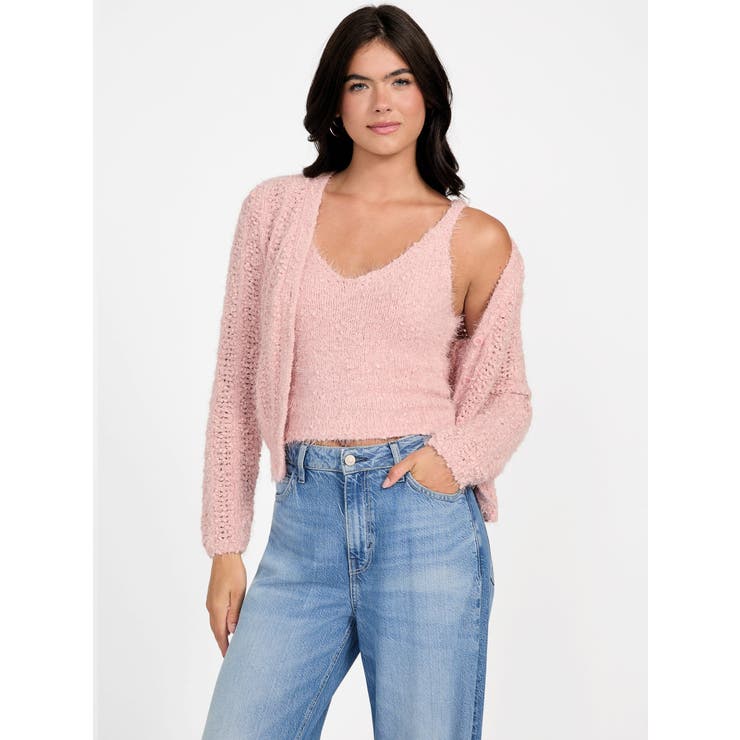 [GUESS] SL Double Vn Bea Tank タンクトップ | GUESS【WOMEN】 | 詳細画像6 