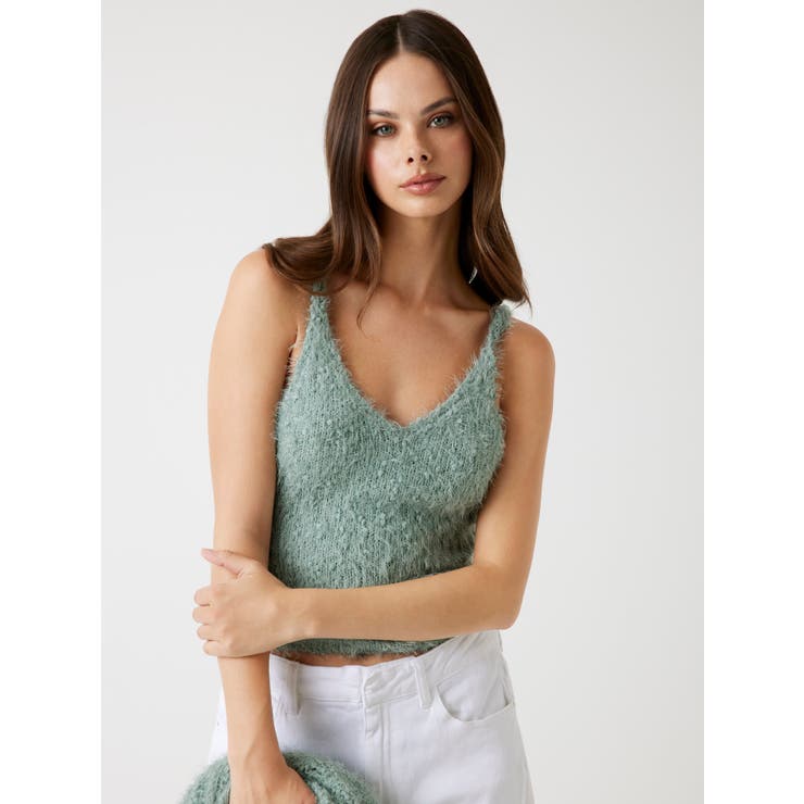 [GUESS] SL Double Vn Bea Tank タンクトップ | GUESS【WOMEN】 | 詳細画像7 