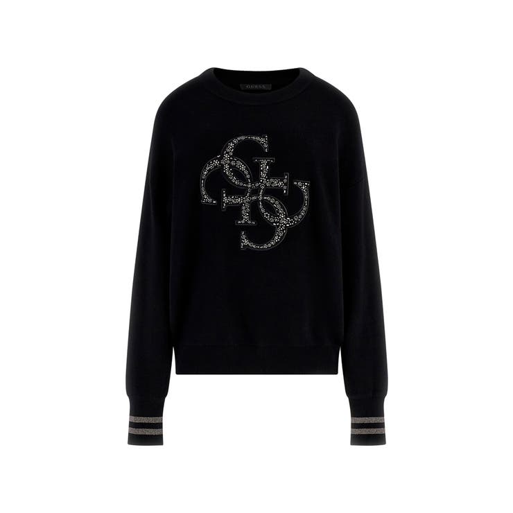 GUESS] LS Cn Sylvie Logo Sweater[品番：GUEW0010084]｜GUESS
