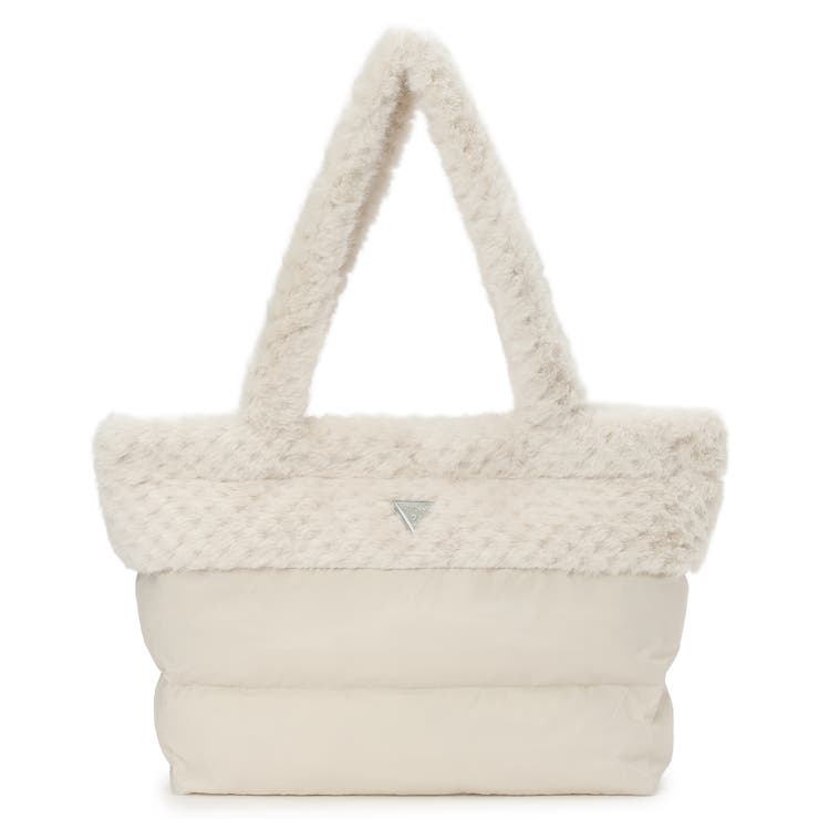 G012 | [GUESS] SVEVA Mixed Fur Bag トートバッグ | GUESS【WOMEN】