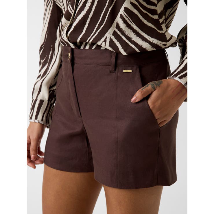 [GUESS] ISABEAU Linen Short | GUESS【WOMEN】 | 詳細画像4 