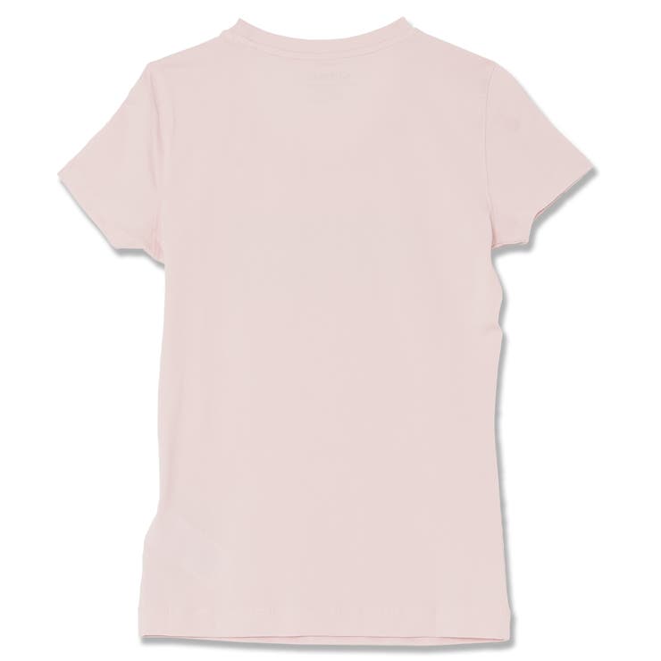 GUESS] CN Ss Glitter Degrade Logo Tee[品番：GUEW0009808