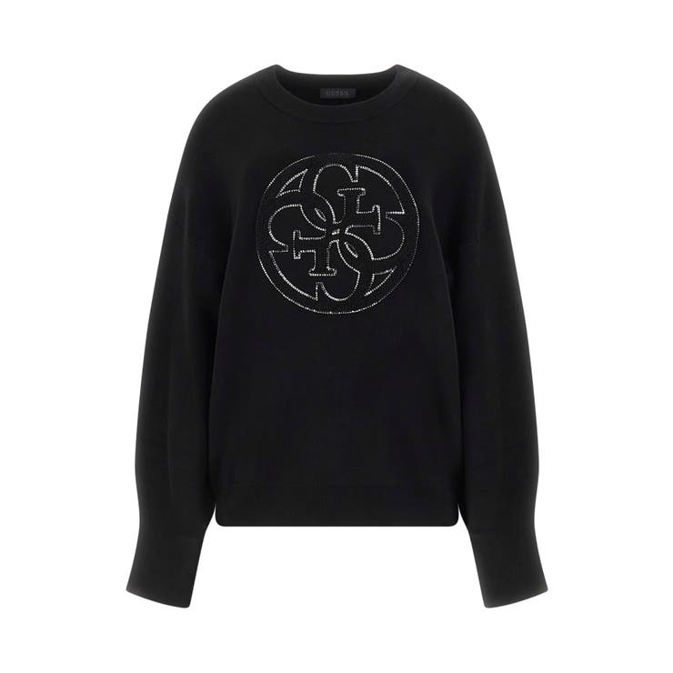 GUESS] KATE 4G Logo Rn Ls Sweater[品番：GUEW0009697]｜GUESS