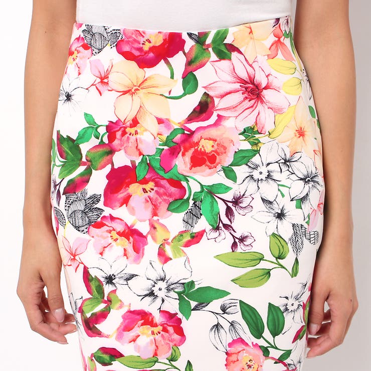GUESS] HIGH-WAIST BELLE PENCIL SKIRT[品番：GUEW0000062