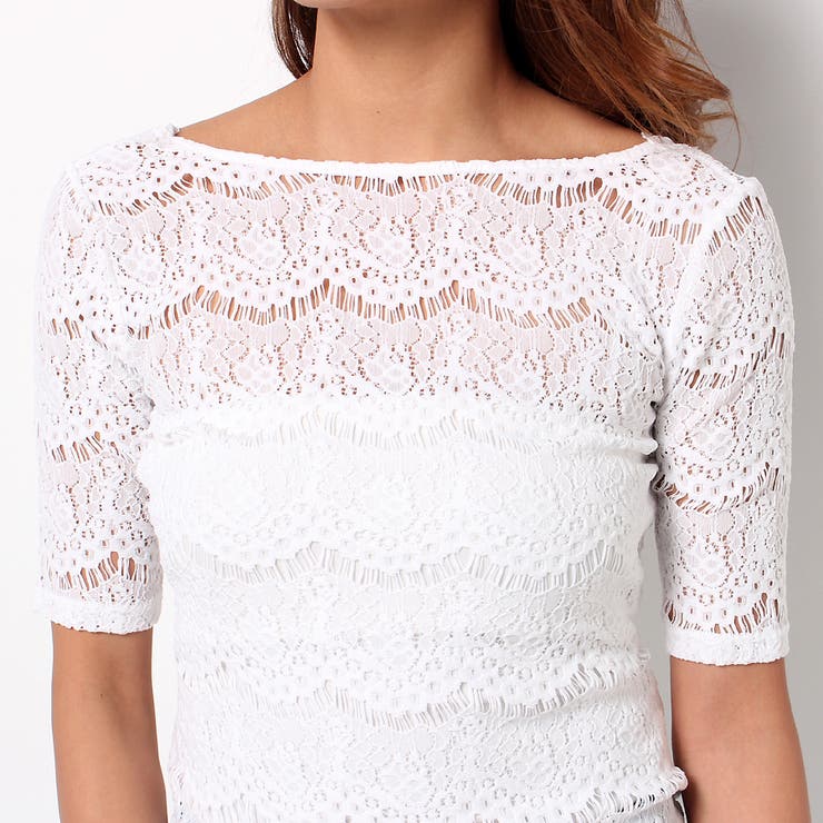 GUESS ゲス ウィメンズ 半袖 カットソー "HALF SLEEVE LYNN LACE TOP" W61P65K4GB0 楽天市場】ゲス レディース トップス カジュアル GUESS