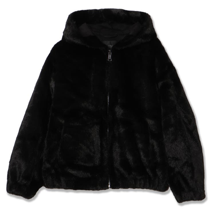 [GUESS] INGRID Fur Hoodie Jacket | GUESS【WOMEN】 | 詳細画像1 