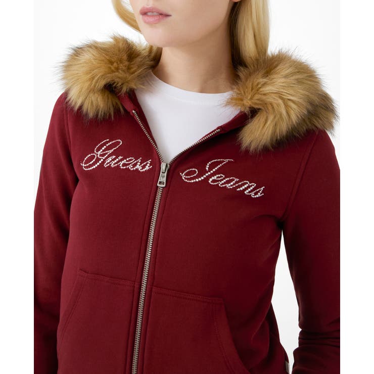[GUESS] GUESS JEANS Fur Hoodie | GUESS【WOMEN】 | 詳細画像7 