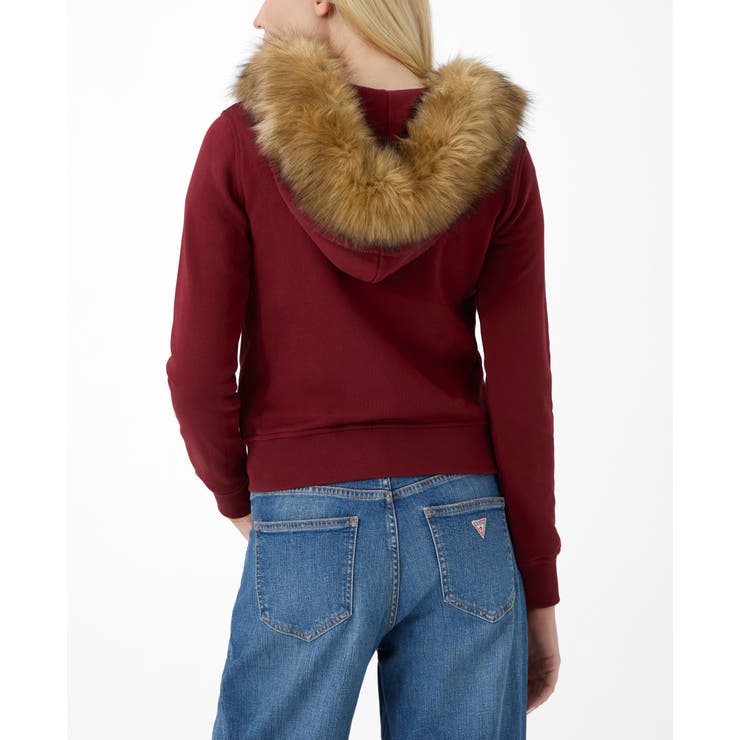 [GUESS] GUESS JEANS Fur Hoodie | GUESS【WOMEN】 | 詳細画像8 