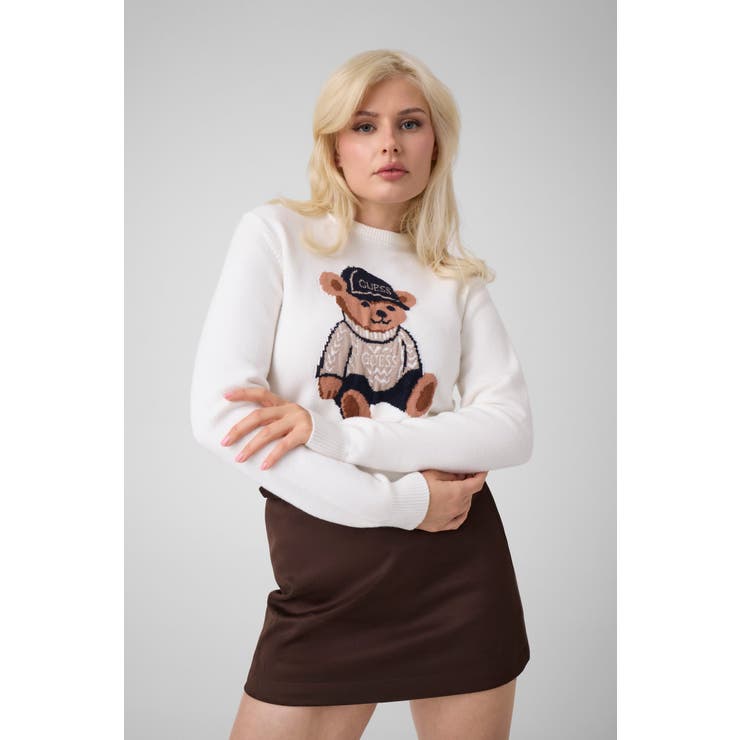 [GUESS] ALICIA Bear Sweater | GUESS【WOMEN】 | 詳細画像6 