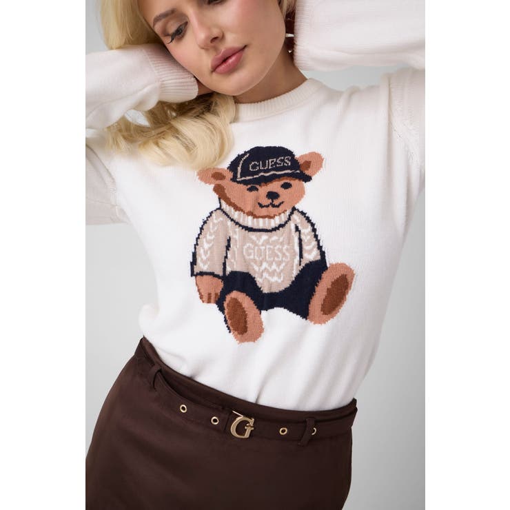 [GUESS] ALICIA Bear Sweater | GUESS【WOMEN】 | 詳細画像7 
