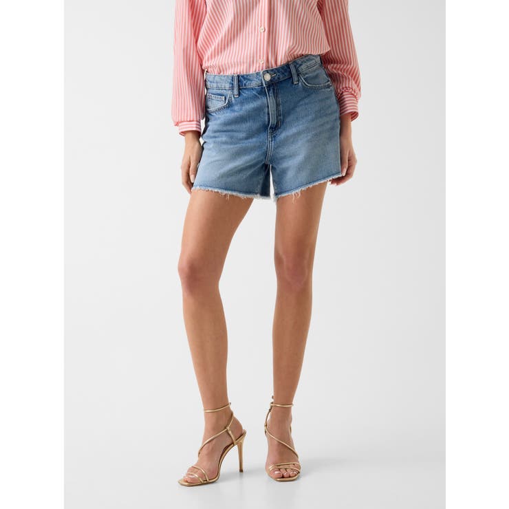 SKV1 | [GUESS]RELAXED Midi Short ショートパンツ ショーパン | GUESS【WOMEN】