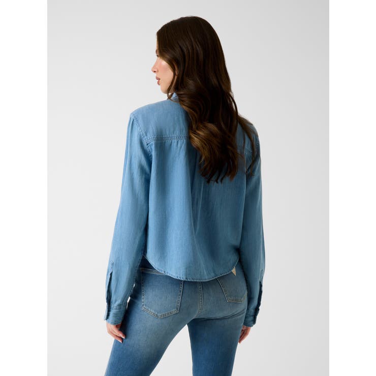 [GUESS] WREN Denim Top | GUESS【WOMEN】 | 詳細画像3 
