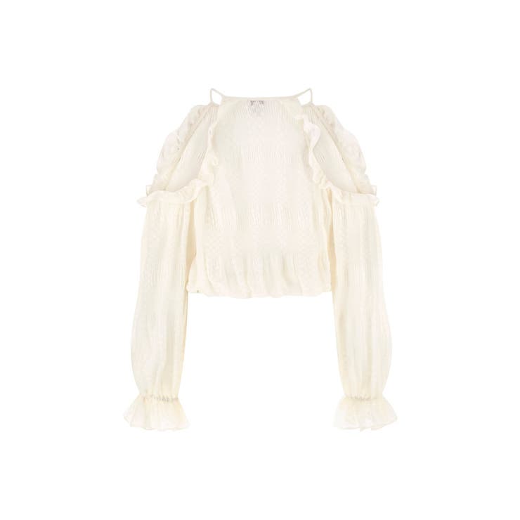 [GUESS]EMILIA Cold Shoulder Top ブラウス | GUESS【WOMEN】 | 詳細画像5 