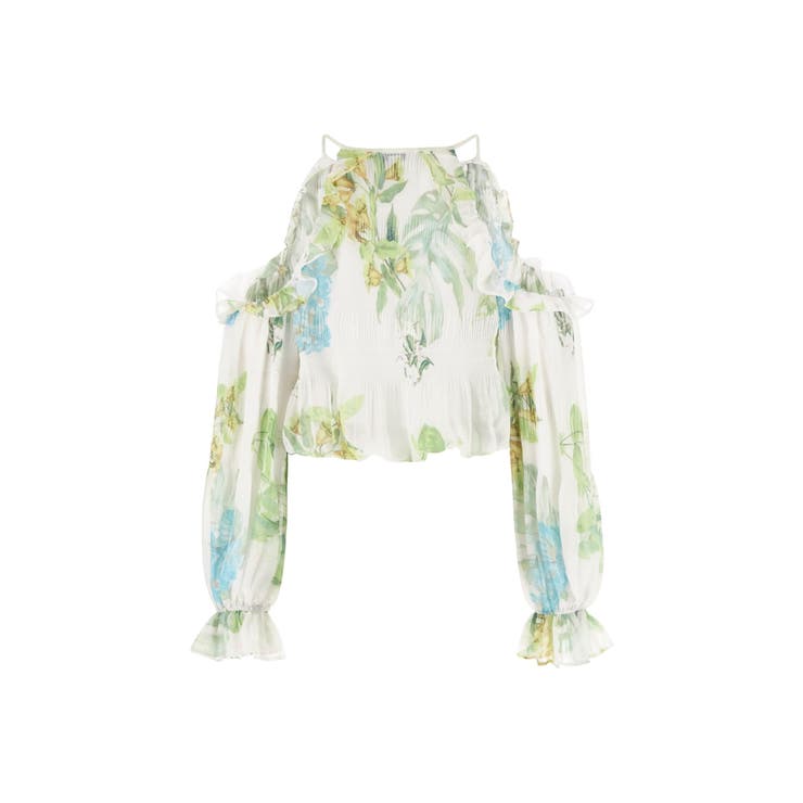 [GUESS] EMILY Cold Shoulder Top ブラウス | GUESS【WOMEN】 | 詳細画像9 