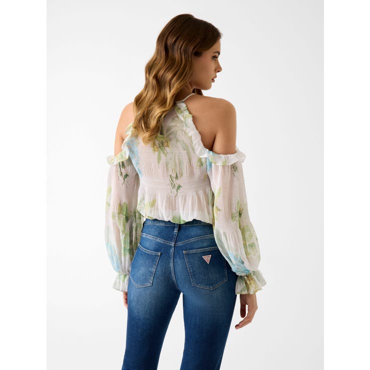 [GUESS] EMILY Cold Shoulder Top ブラウス | GUESS【WOMEN】 | 詳細画像5 