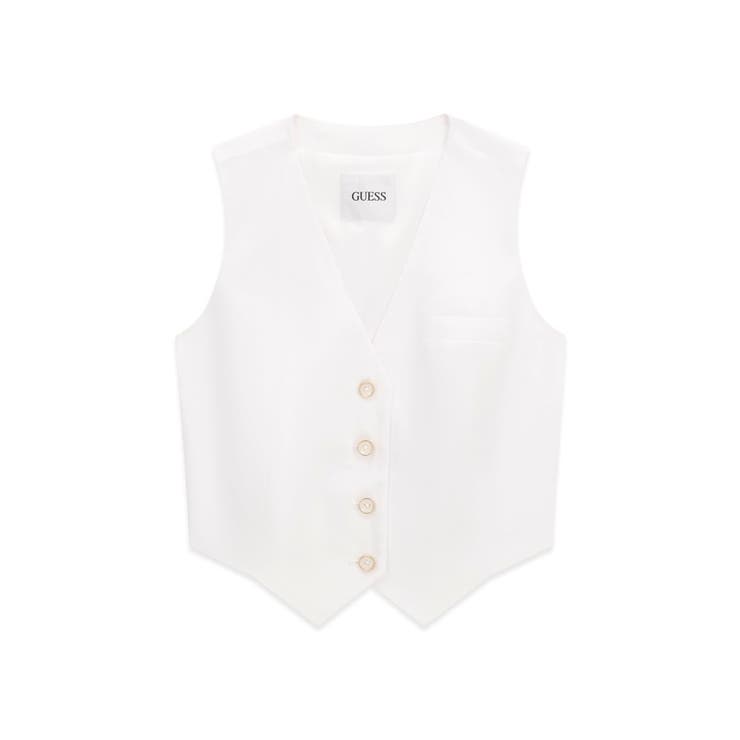 [GUESS] CARLA Linen Vest | GUESS【WOMEN】 | 詳細画像5 