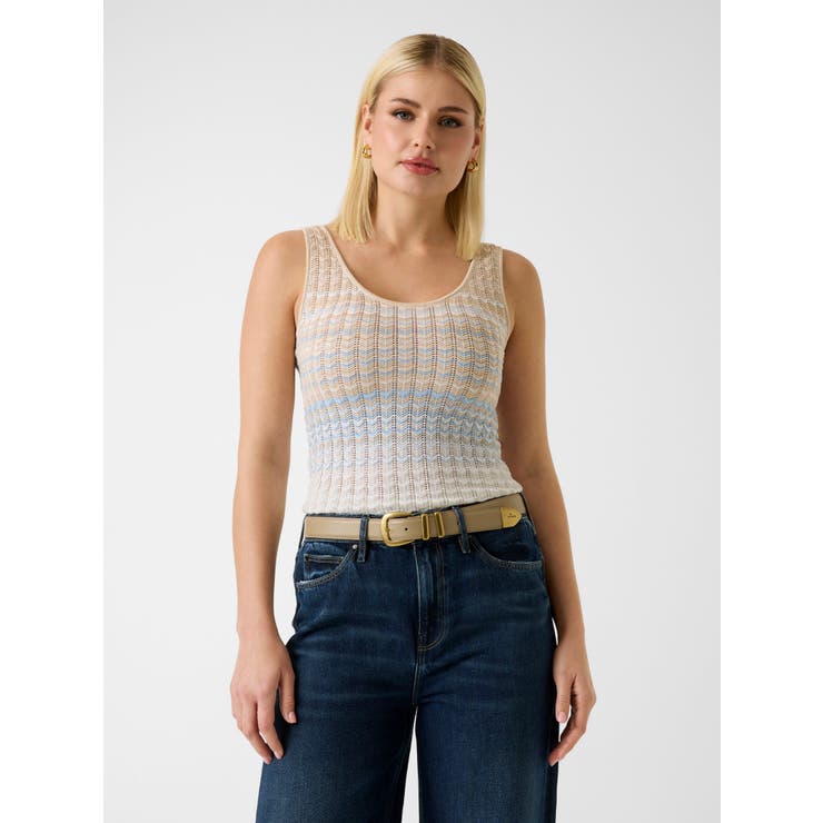 SM2K | [GUESS]ROSALYN Tank Sweater ニット タンクトップ | GUESS【WOMEN】