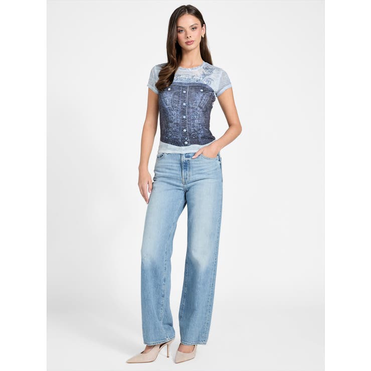 Short Sleeves Denim | GUESS【WOMEN】 | 詳細画像3 