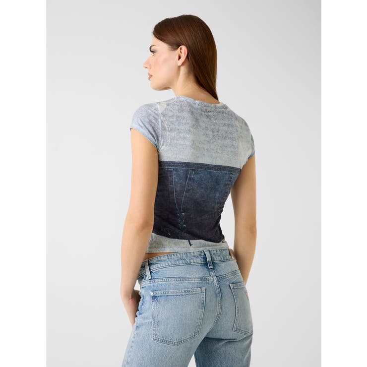 Short Sleeves Denim | GUESS【WOMEN】 | 詳細画像6 