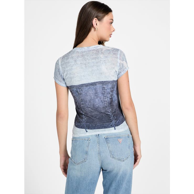 Short Sleeves Denim | GUESS【WOMEN】 | 詳細画像7 