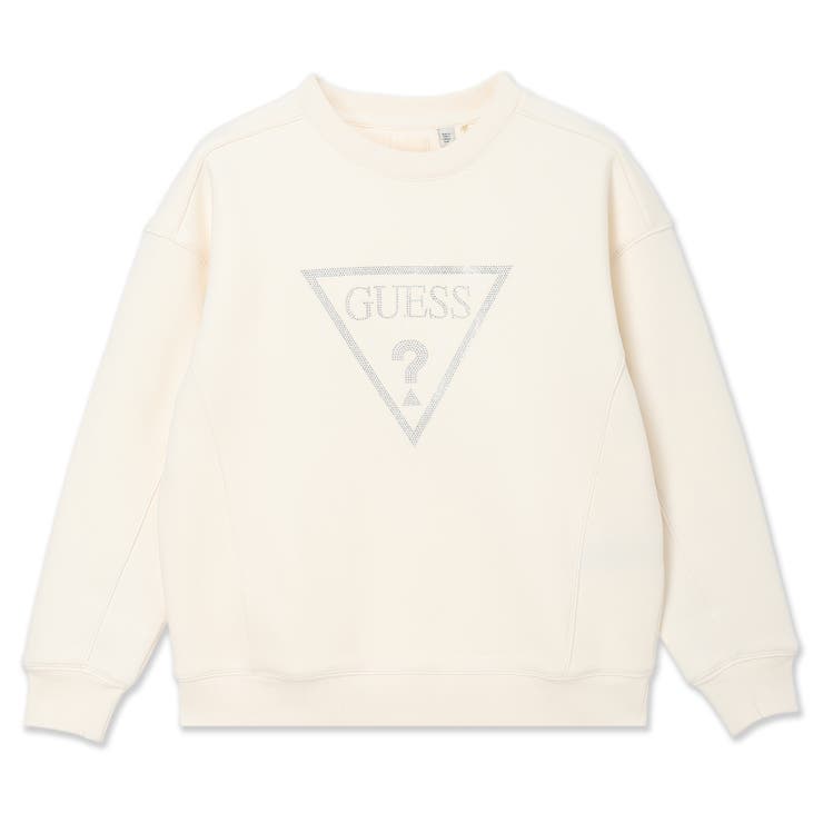 G012 | Crew Neck Triangle | GUESS【WOMEN】