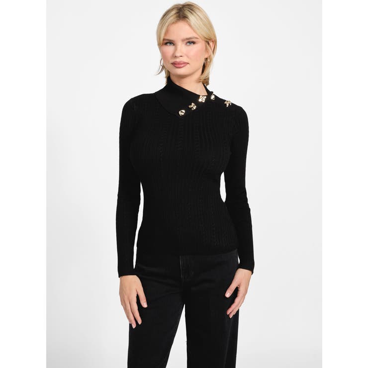 JBLK | [GUESS] Long Sleeves | GUESS【WOMEN】