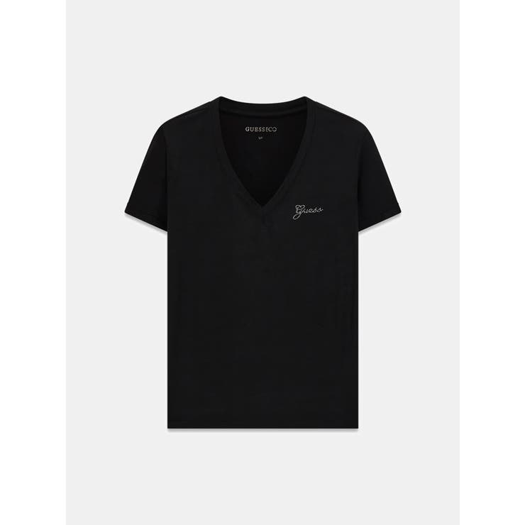 [GUESS] MINI Logo V-Neck Tee | GUESS【WOMEN】 | 詳細画像8 