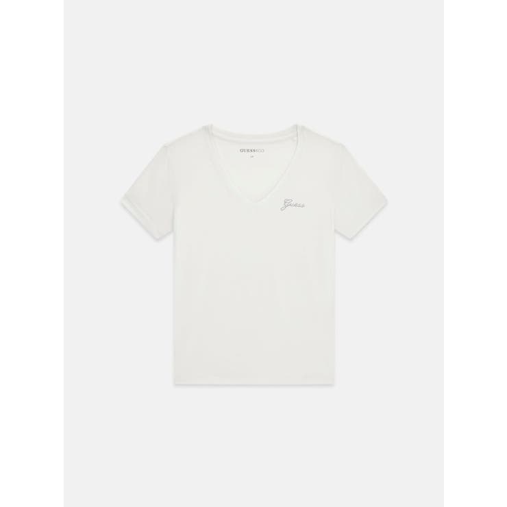 [GUESS] MINI Logo V-Neck Tee | GUESS【WOMEN】 | 詳細画像4 