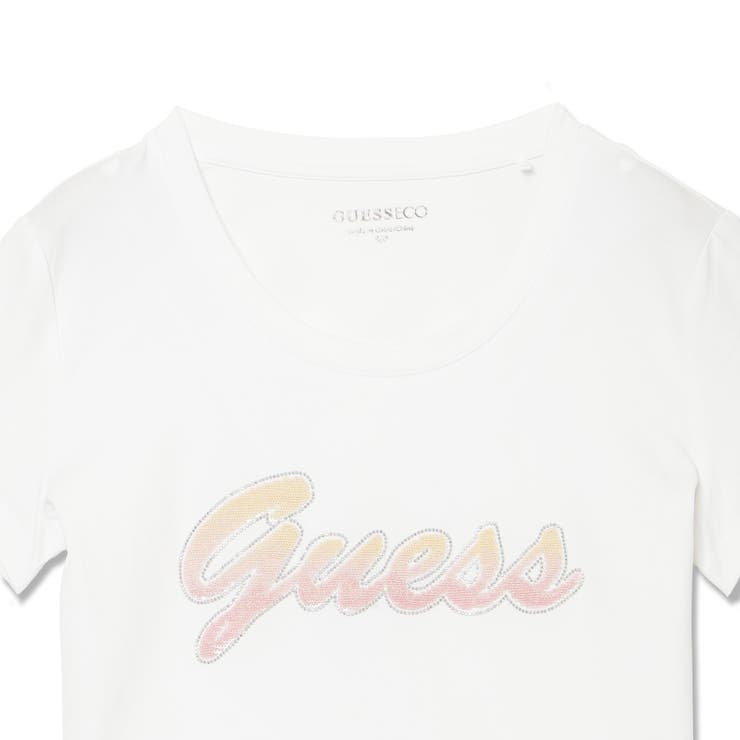 [GUESS] DEGRADE Paillettes Logo Tee | GUESS【WOMEN】 | 詳細画像5 