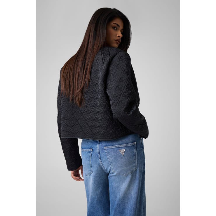 [GUESS] EDITH Logo Quilted Jacket | GUESS【WOMEN】 | 詳細画像5 