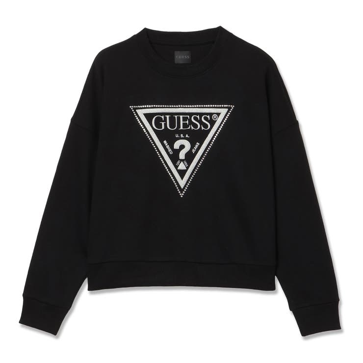 [GUESS] TRIANGLE Glitter Sweatshirt | GUESS【WOMEN】 | 詳細画像2 