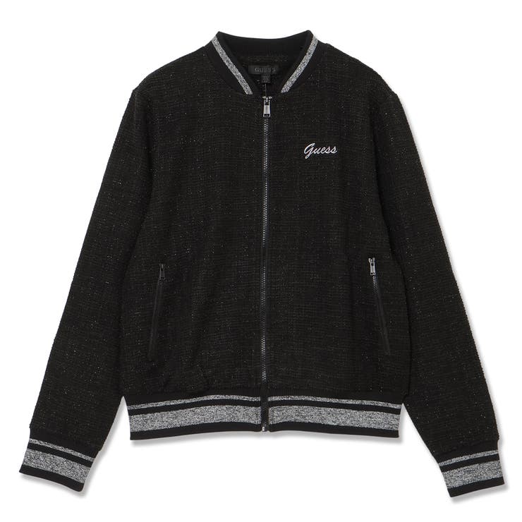FJ5N | [GUESS] JOLE Bomber Sweatshirt | GUESS【WOMEN】