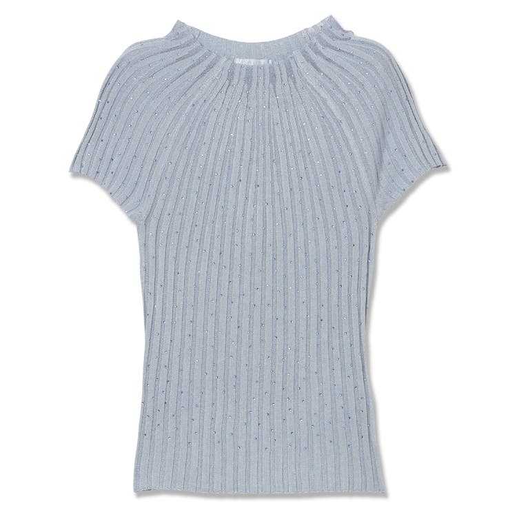 [GUESS] PERILLA Sheer Yoke Top ニット 半袖 | GUESS【WOMEN】 | 詳細画像1 