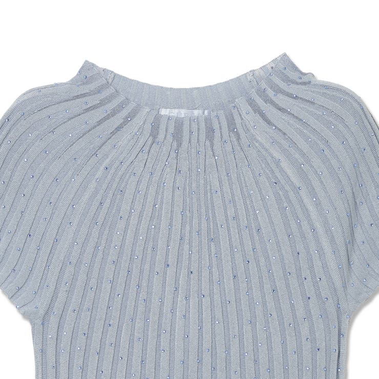 [GUESS] PERILLA Sheer Yoke Top ニット 半袖 | GUESS【WOMEN】 | 詳細画像5 
