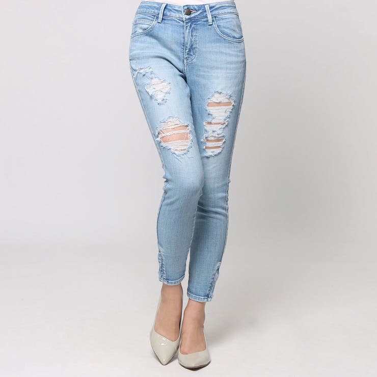 GUESS ゲス デニムパンツ ボトムス レディース Denim pants Blue：asty