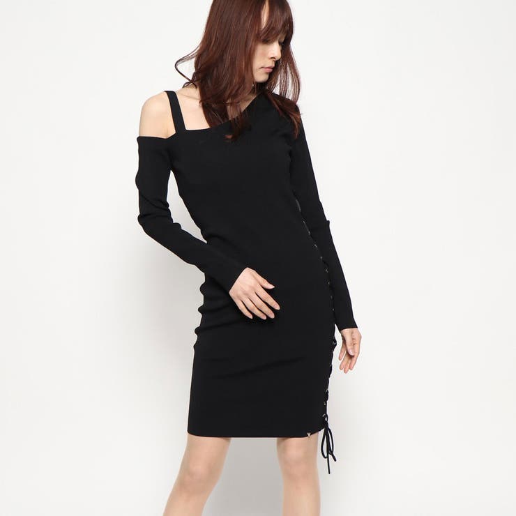 Guess Side Lace Up Dress 品番 Guew Guess Women ゲス のレディースファッション通販 Shoplist ショップリスト