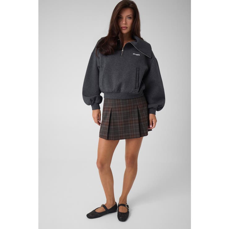 [GUESS] HALF Zip Scuba Sweatshirt | GUESS【WOMEN】 | 詳細画像2 