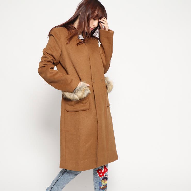 GUESS] XIMENA FAUX FUR COAT[品番：GUEW0003304]｜GUESS【WOMEN