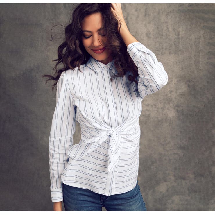 Striped guess shop shirt womens