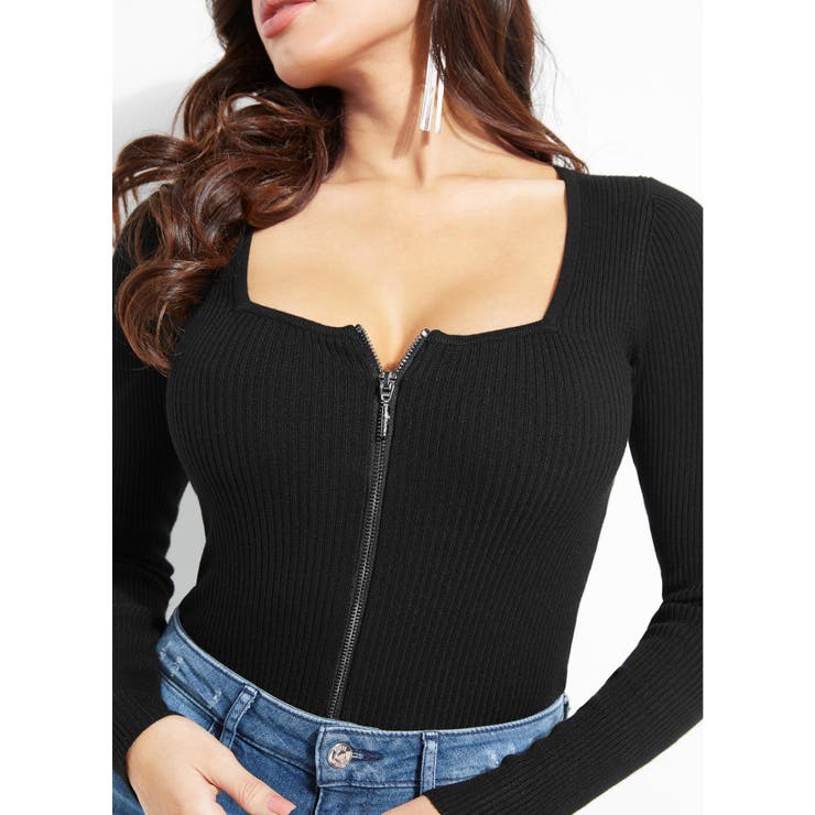 [GUESS] BANICA SQUARE-NECK SWEATER | GUESS【WOMEN】 | 詳細画像11 