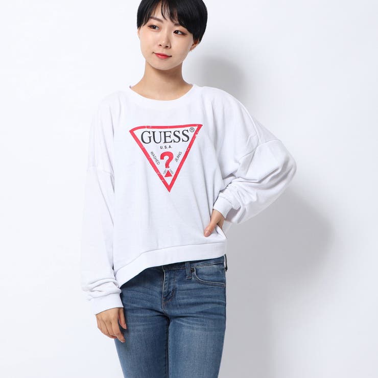 Triangle Logo Iconic 品番 Guew Guess Women ゲス のレディース ファッション通販 Shoplist ショップリスト