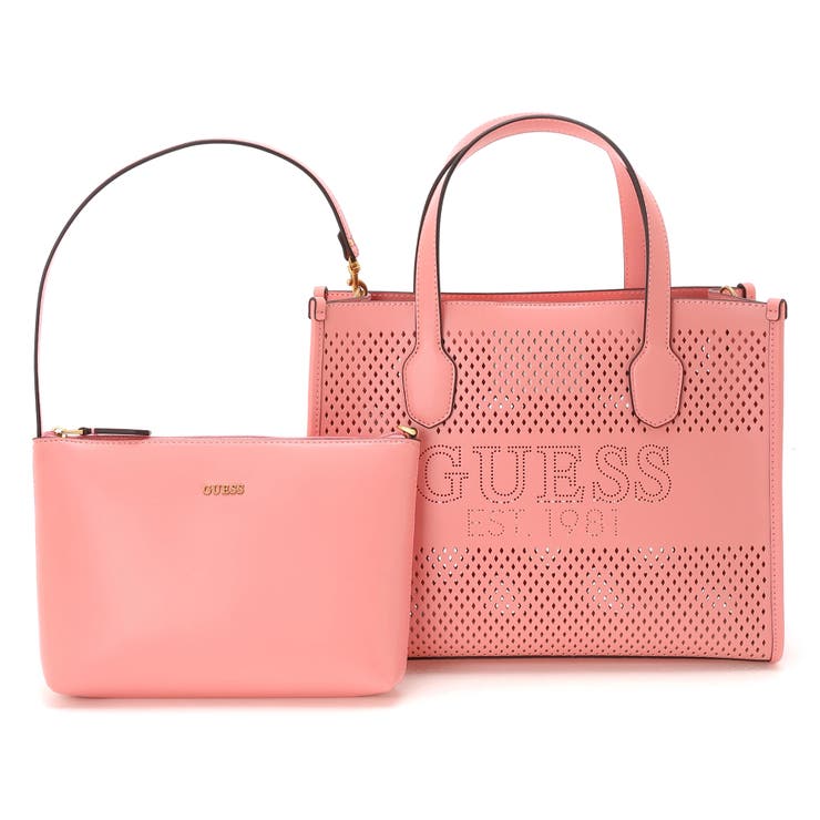 COG】[GUESS] KATEY Perforated Small Tote[品番：GUEW0008063]｜GUESS