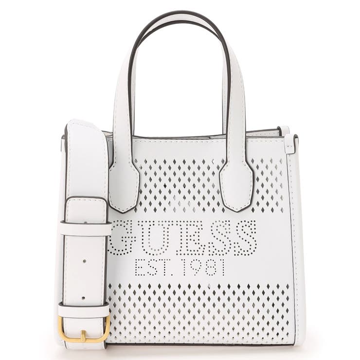 GUESS] KATEY Perforated Mini Tote[品番：GUEW0008065]｜GUESS【WOMEN