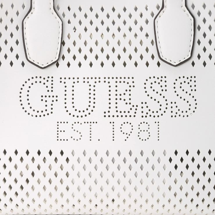 GUESS Katey Perforated Mini Satchel