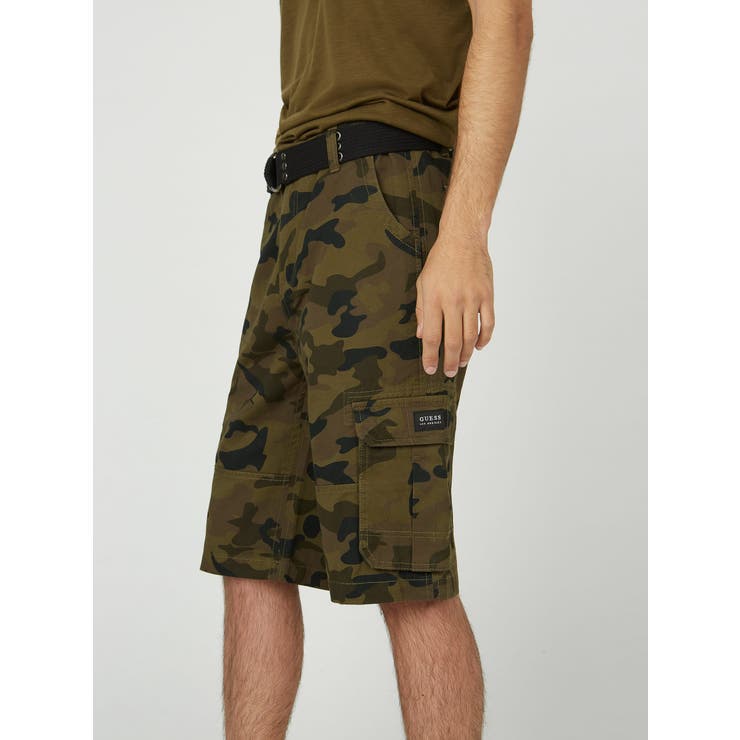[GUESS] Karl Camo Cargo Short[品番：GUEW0008192]｜GUESS【MEN】（ゲス）のメンズファッション