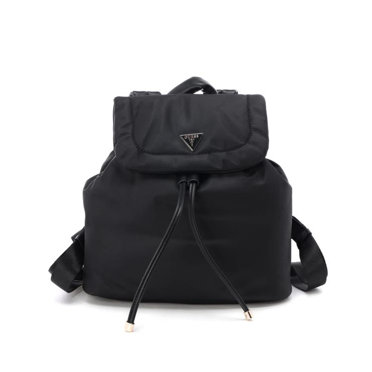 【美品】GUESS リュック ナイロン GUESS] SHARMA Flap Backpack[品番：GUEW0006975]｜GUESS【WOMEN