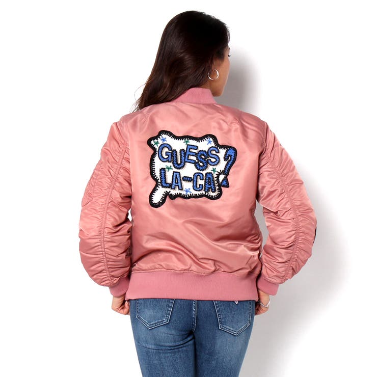 GUESS] LADIES PATCH PADDING JACKET[品番：GUEW0000760]｜GUESS 