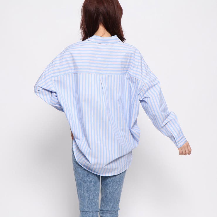 Striped guess store shirt womens
