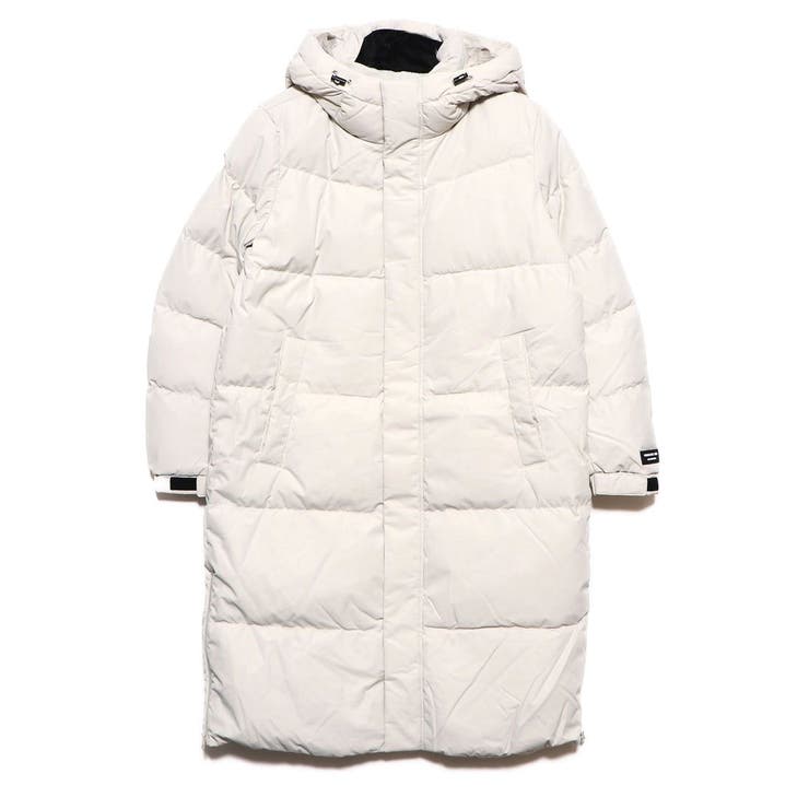 [GUESS] HOODED LONG DOWN JACKET